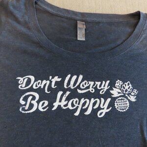 T-Shirt Don't Worry Be Hoppy  (Beer)